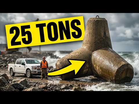 The Tetrapod's Inventor Was a Genius: How It Tames Ocean Waves