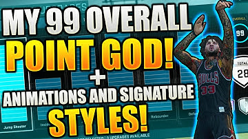 NBA 2K16 - 99 Overall Point Guard 6