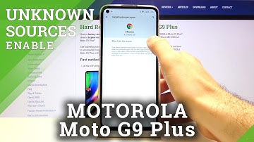 How to Install Apps From Unknown Sources on MOTOROLA Moto G9 Plus