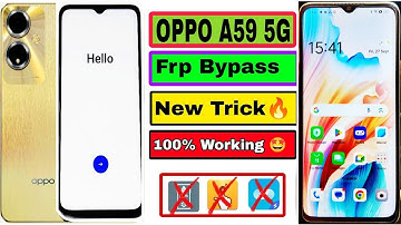 Oppo A59 5G Frp Bypass | (CPH2617) A59 5G Frp Bypass | Oppo A59 5G Frp Bypass 2024