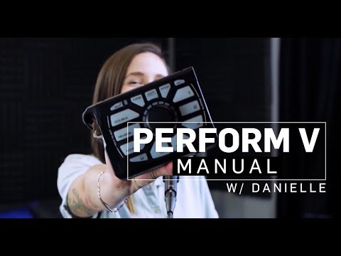 Perform V Manual 6 -  Phantom Power, Mic Control & Talkback