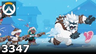 Overwatch Yeti Hunter Mei Gameplay Nepal Village 3347