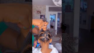 Kids hairstyles on natural hair 😻 #kidshairstyle #fypシ #youtubeshorts #shortsfeed