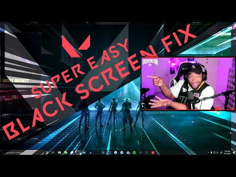 VALORANT BLACK SCREEN ON STARTUP (FIX) *EASY*
