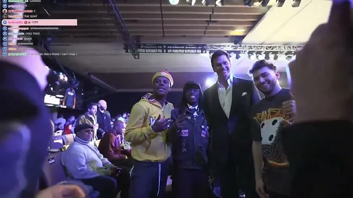 IshowSpeed, Adin Ross & Kai Cenat meet Tom Brady