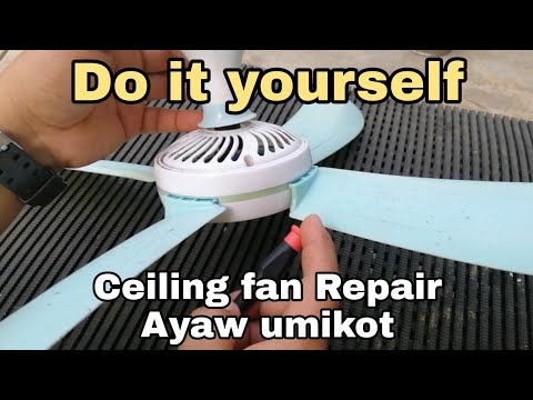 Video: Paano Palitan ang isang Fan sa isang Home Ceiling (na may Mga Larawan)