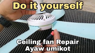 Paano mag repair ng Ceiling Fan na Desposable