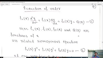 Video Lecture III-Variation of parameters  for B.Sc( Mathematics) Students by L. Praveen Kumar