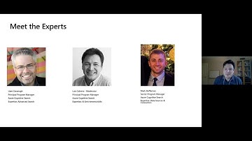 Ask the Expert: Building AI-powered applications with Azure Cognitive Search | ATE-DB103