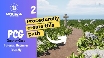 Procedurally Create Spline Path In PCG UE 5.2 Tutorial