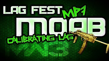 MP7 MOAB Lag Fest on Dome - Call of Duty MW3 Gameplay