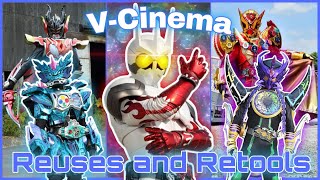 (Fixed) All V-Cinema Reuses and Retools - Kamen Archive