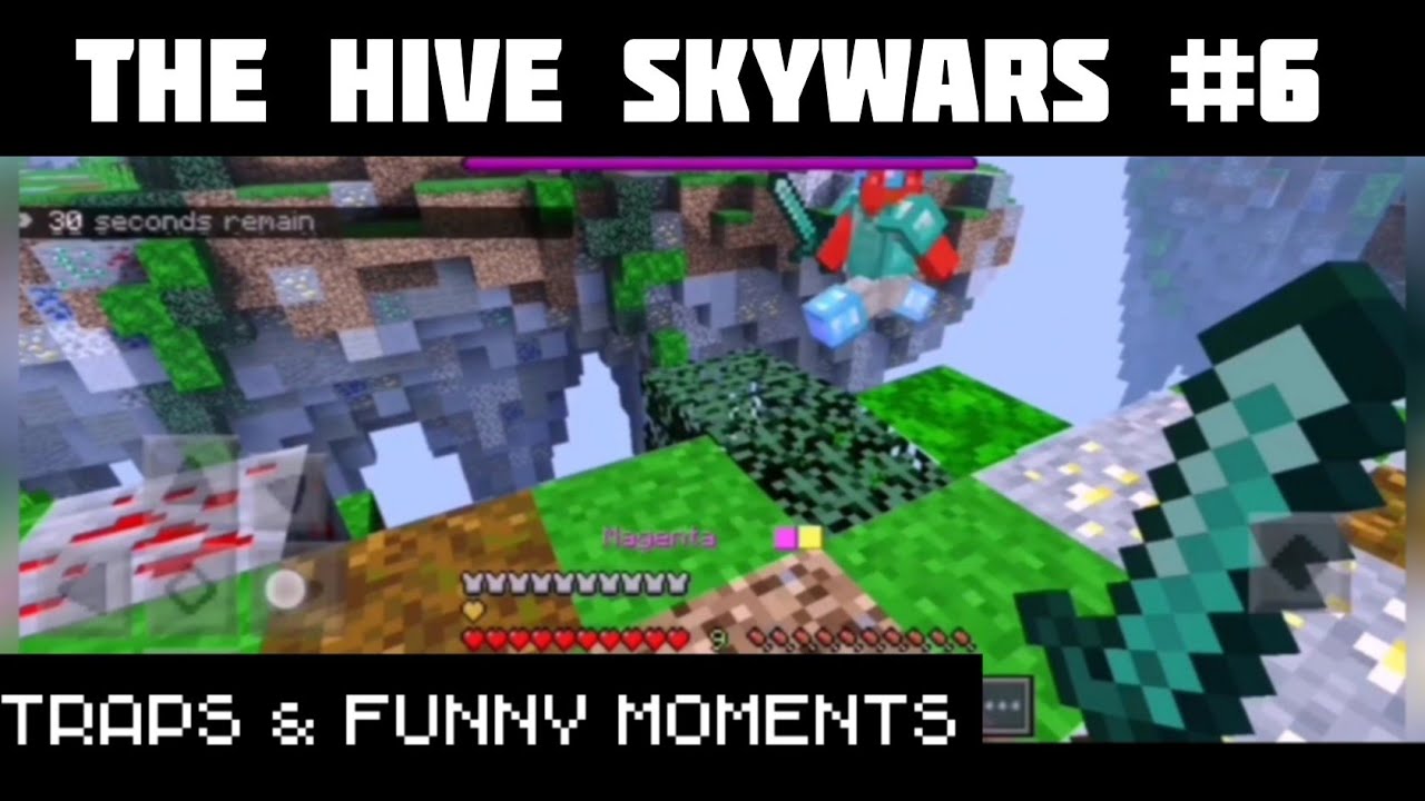 The Hive Skywars | Traps & Funny Moments #6 - YouTube
