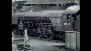 Rare Footages Of Lner Thompson A11 No. 60113 Great Northern