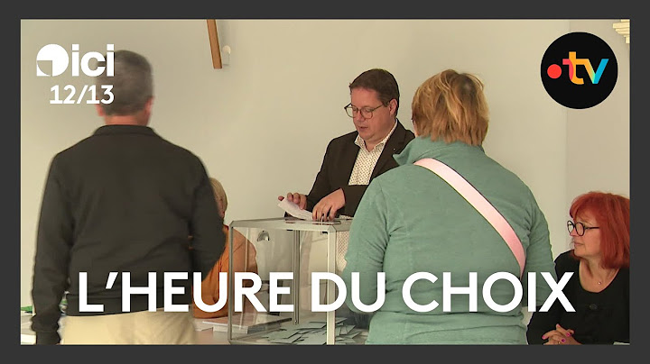 Législatives 2024 : l'heure du second tour, premières tendances à midi.