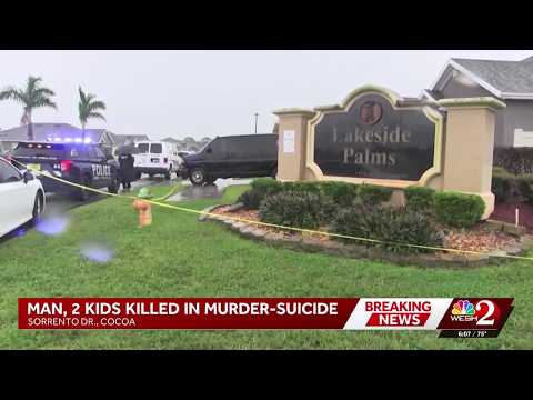 2 children among 3 dead in apparent murder-suicide, Cocoa police say
