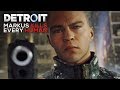 Markus kills every human he sees cold blue blooded android moments  detroit become human