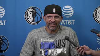 Dallas Mavericks' Jason Kidd Interview Before Game 5 vs LA Clippers