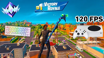 Fortnite Unreal Ranked Reload On Xbox Series S | Keyboard & Mouse Gameplay | 120 FPS | 4K