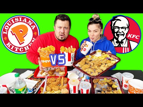 EN UCUZ vs EN PAHALI KOVA MENÜLERİ! (KFC vs POPEYES)