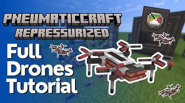 How to Use Drones & Programs in PneumaticCraft