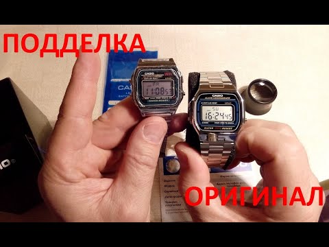 Видео: CASIO VS ПОДДЕЛКА. СРАВНЕНИЕ НЕСРАВНИМОГО)