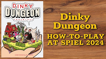 Dinky Dungeon how to play interview at Spiel 2024