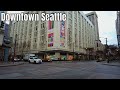 Seattle Downtown Walk on Friday at Noon during 2nd Lockdown