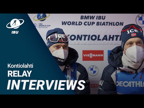 World Cup 22/22 Kontiolathi: Men Relay Interviews