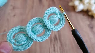 How to make a cute baby bandana with a very easy crochet filling //diadema de bebé muy dulce