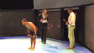 2º Velada de MMA ciudad de Vigo ( ESP ) Entrega de premio Asprilla