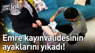 Emre Kayınvalidesinin Ayaklarını Yıkadı - Sabahın Sultanı Seda Sayan