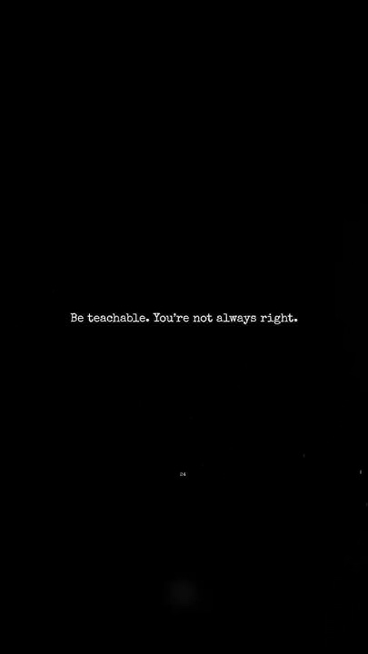 Be Teachable You re Not Always Right quotes shorts YouTube be-teachable-you-re-not-always-right-quotes-shorts-youtube