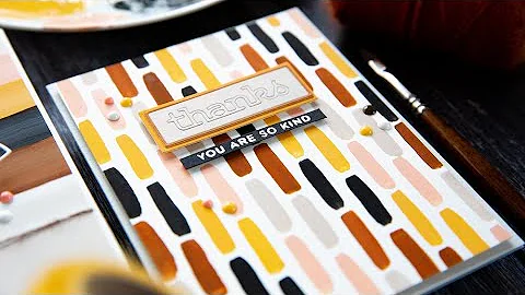 Doodling with Debby: Simple Paint Striped Backgrou...