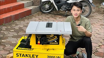 🛑 Cưa bàn trượt mẫu mới Stanley SST2001 công suất 2000W