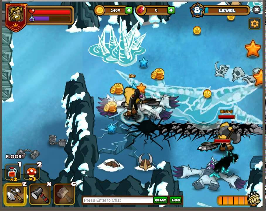 Video Game Cove: Dungeon Rampage Facebook Review