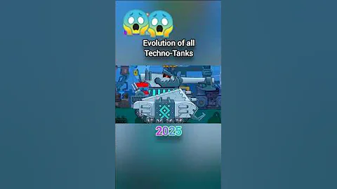 evolution of all Techno-Tanks #homeanimations #tank #cartoon #animation #ad #brixxmediain #shorts