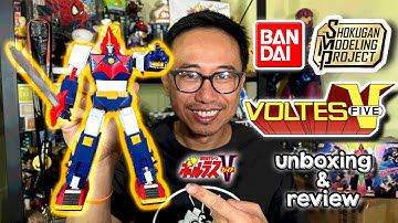 Bandai Shokugan Modeling Project Chodenji Voltes V Unboxing and Review!