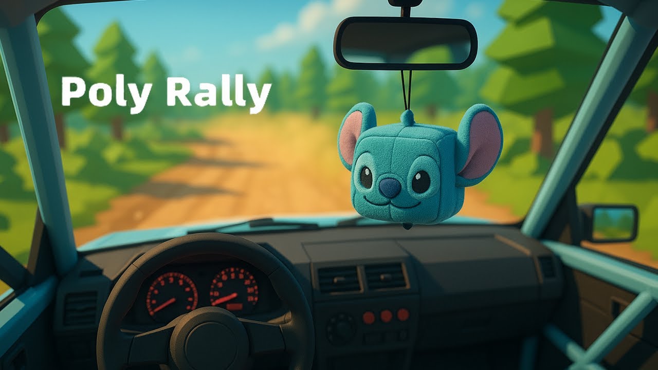 [Demoplay] Poly Rally: Cruisen durch Gelände - YouTube