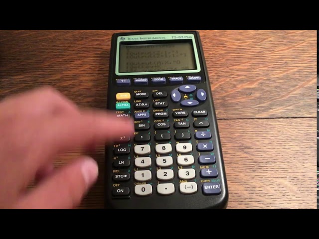 Texas Instruments TI-83Plus Programmable Graphing Calculator Programmable  Graphing Calculator