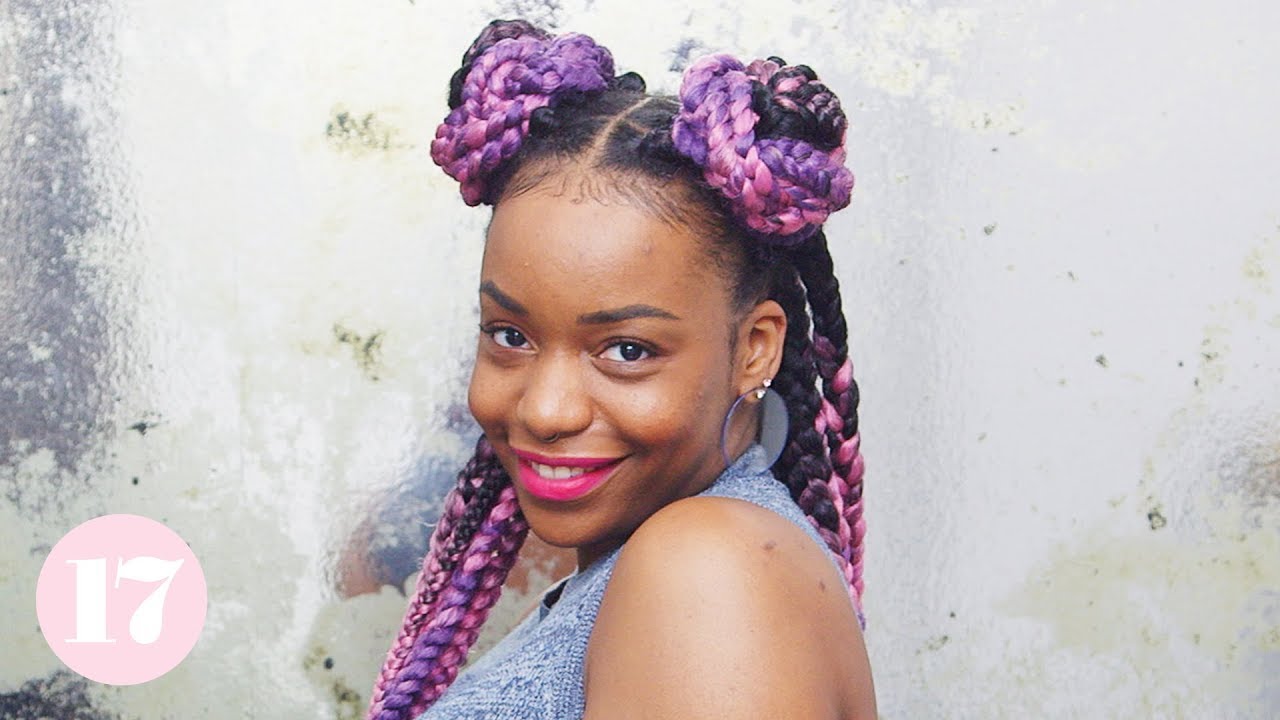 3 Cute AF Ways to Style Box Braids Lay Your Edges YouTube