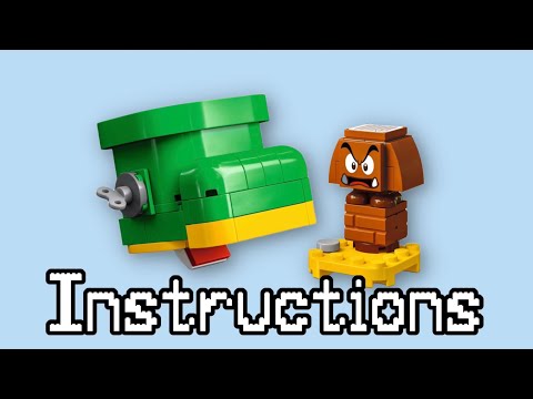 LEGO Mario: Goomba’s Shoe set Instructions! | Set 71404