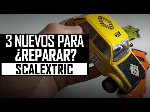 Mi Taller Scalextric: Reparaciones: cambio de trencillas al Hyundai Accent