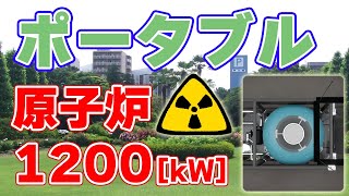 【1200kW】トラックで運べる小型原子炉『カレイドス』が変える世界！