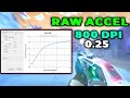 Best Raw Accel Setting For Valorant 800 Dpi | The BEST Raw Accel Guide