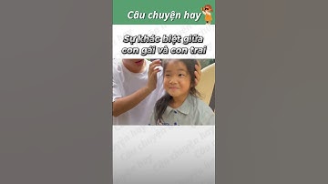 Sự khác biệt giữa con trai và con gái #shorts