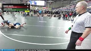 100 Lbs Semifinal - Boden Banta Team Idaho Wrestling Club Vs Alex Rozas Wwc Predator Wrestling 2