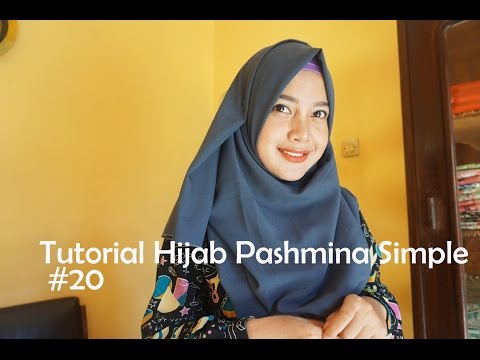 Tutorial Hijab Pashmina Simple  Indahalzami