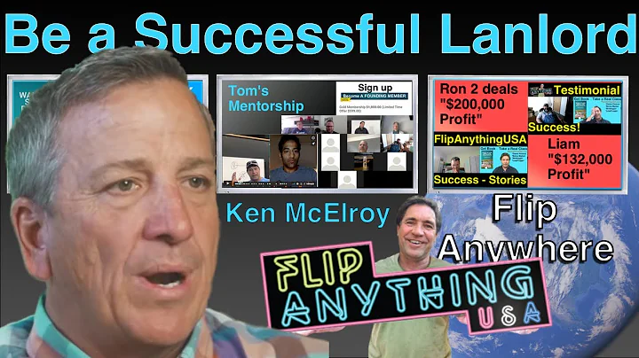 Ken McElroy Be A Success as a landlord with these fundamentals | Reaction by Tom FlipAnythingUSA