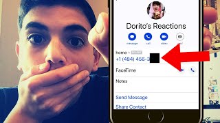 Exposing Doritos Reactions Phone Number He Was Mad
